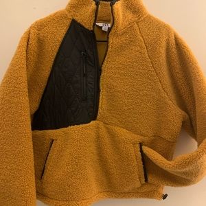 JoyLab pullover sherpa